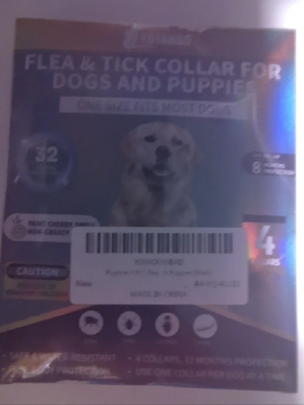 Flea & Tick Collar for Dogs and Puppies - Brown